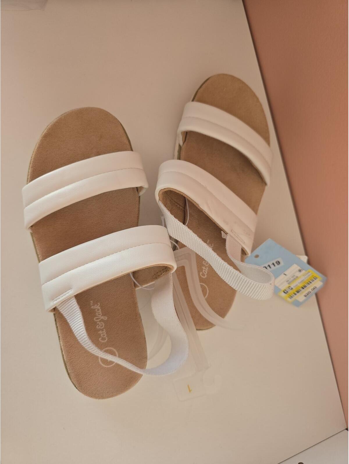 Size 1 Brand New Girl Sandals From Target Item 119 Bin 5